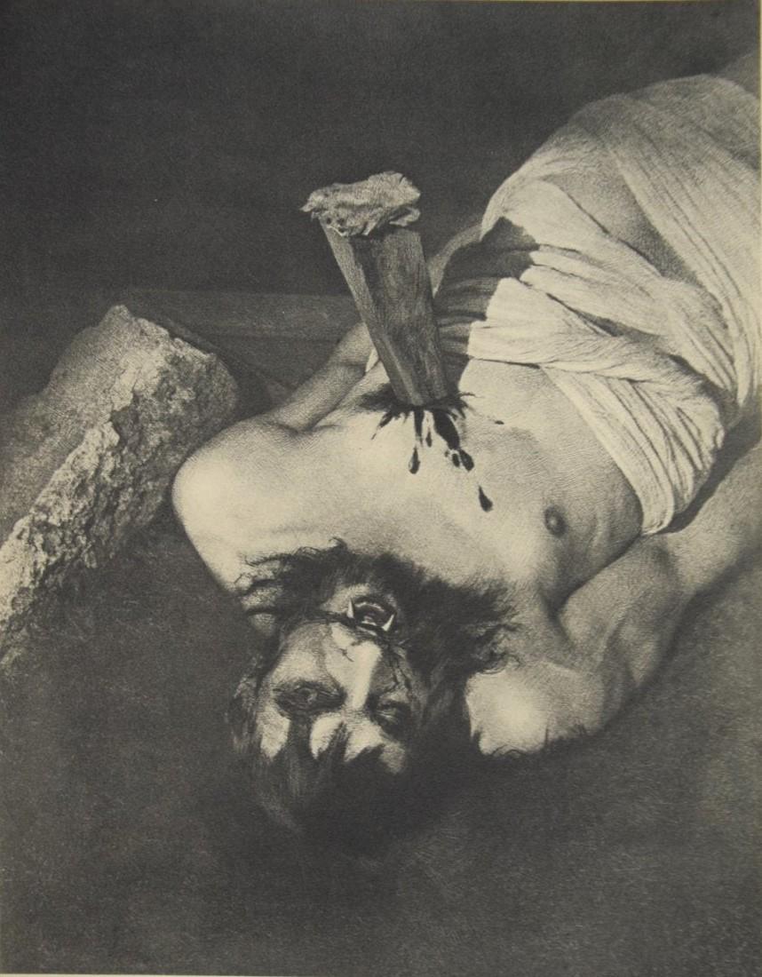 William Mortensen - The Vampire: WILLIAM MORTENSEN (1897-1965) The Vampire Sheet-fed gravure c. 1930's Printed in America 10 1/2" x 8 1/4"