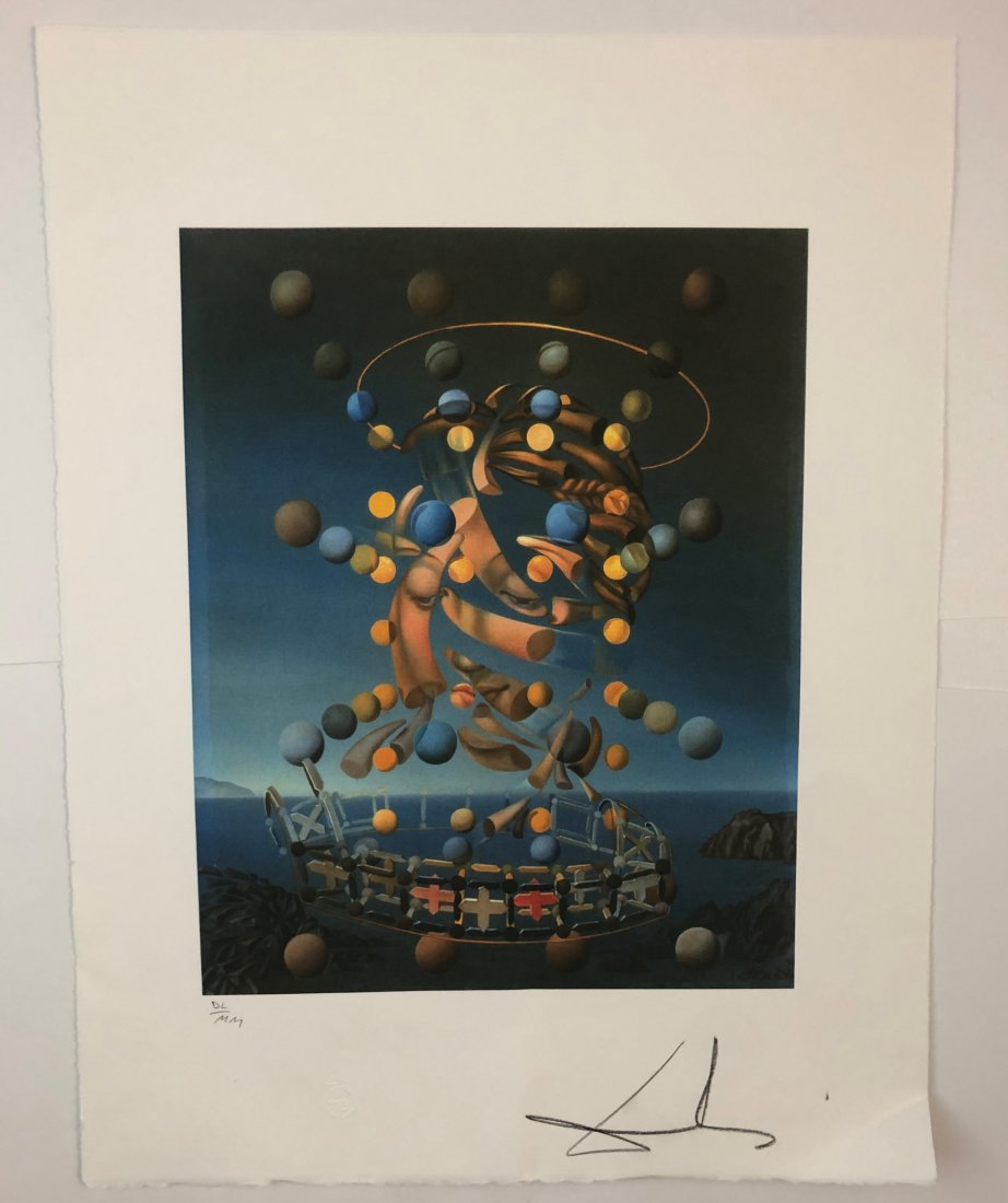 Salvador Dali - Signed & Numbered Lithograph (1 of 4)