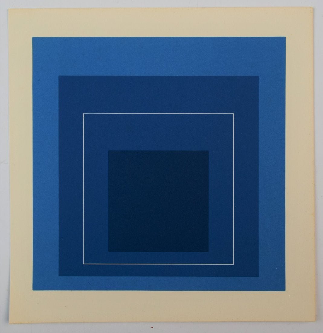 Josef Albers - Colored Homage Print (Gemini G.E.L.) (1 of 1)