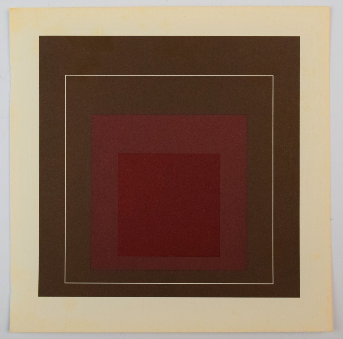 Josef Albers - Colored Homage Print (Gemini G.E.L.) (1 of 1)