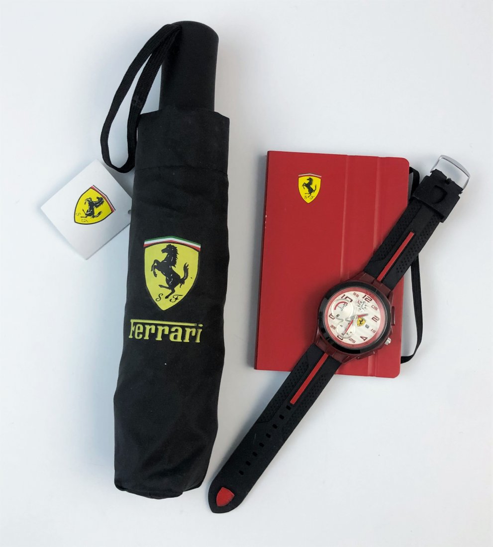 Ferrari Notepad , Watch and Umbrella (Official Product) (1 of 5)