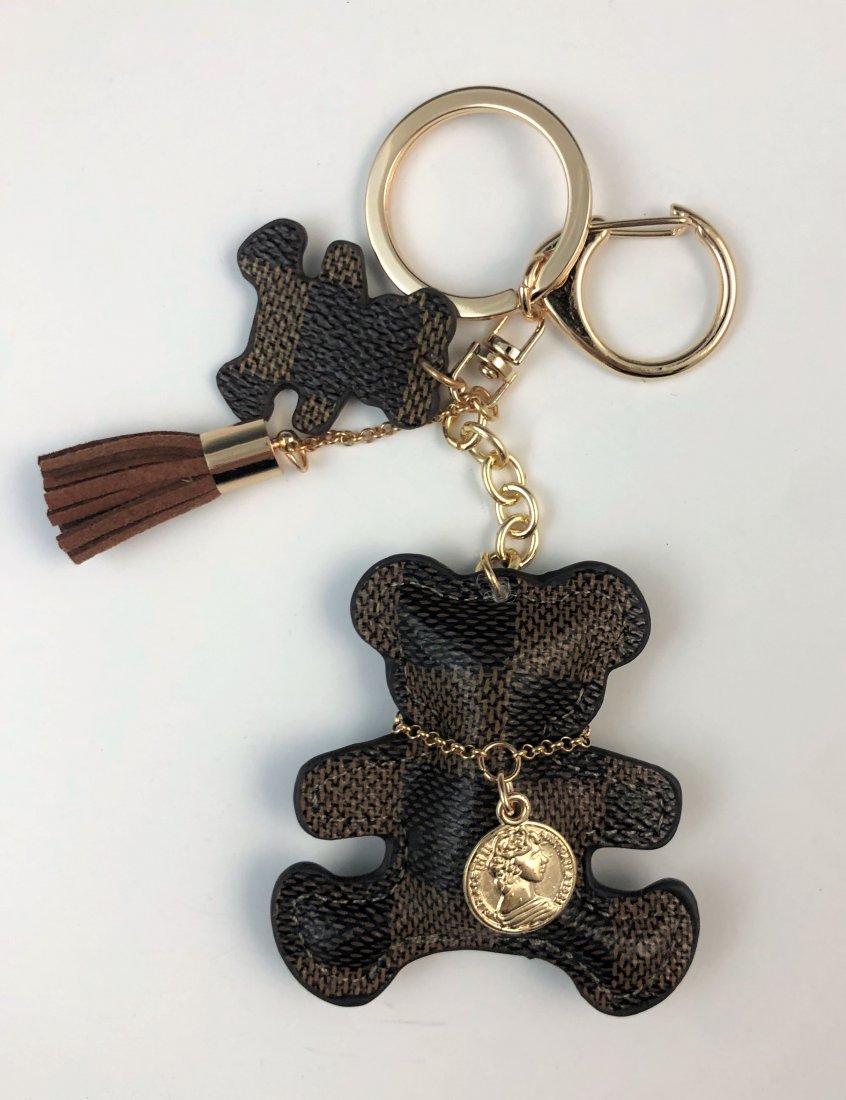Bear Damier Keychain (1 of 2)