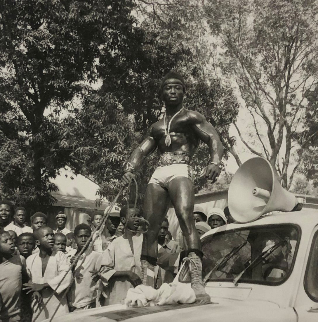 Malick Sidibe - African Hercules, 1970 (1 of 1)