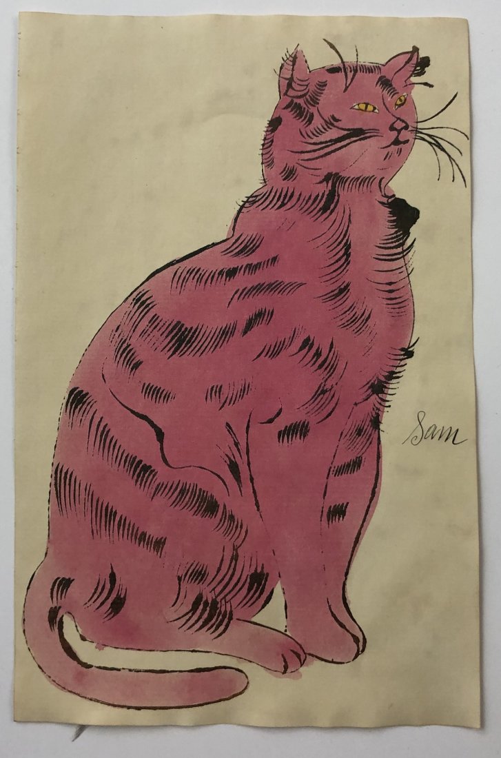 Andy Warhol - 25 (Cats) Offset Lithograph (1 of 7)