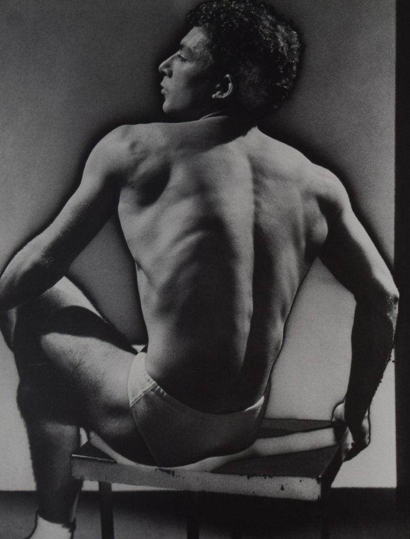 Man Ray - Male Nude: MAN RAY (1890-1976) Male Nude Sheet-fed gravure 10 1/2" x 8"