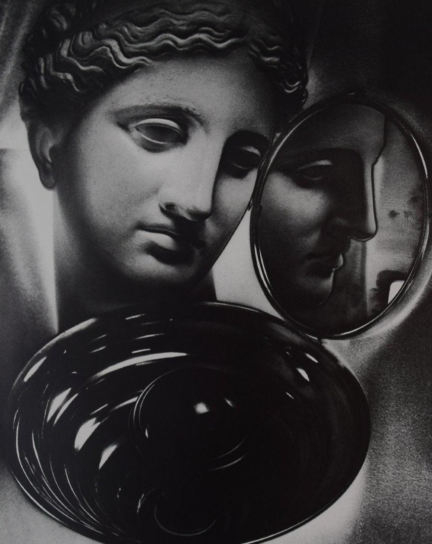 Man Ray - Antique head and mirror, 1932 (1 of 1)