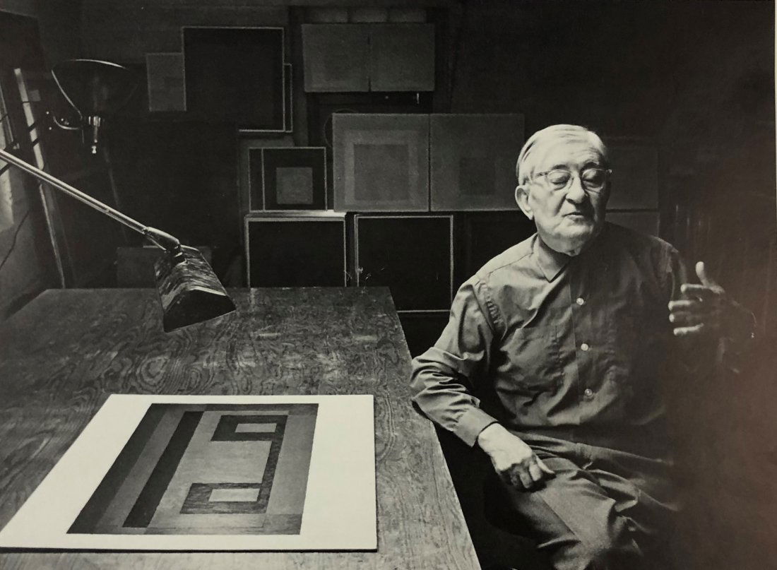 Hans Namuth - Josef Albers, New Haven, CT, 1965 (1 of 1)
