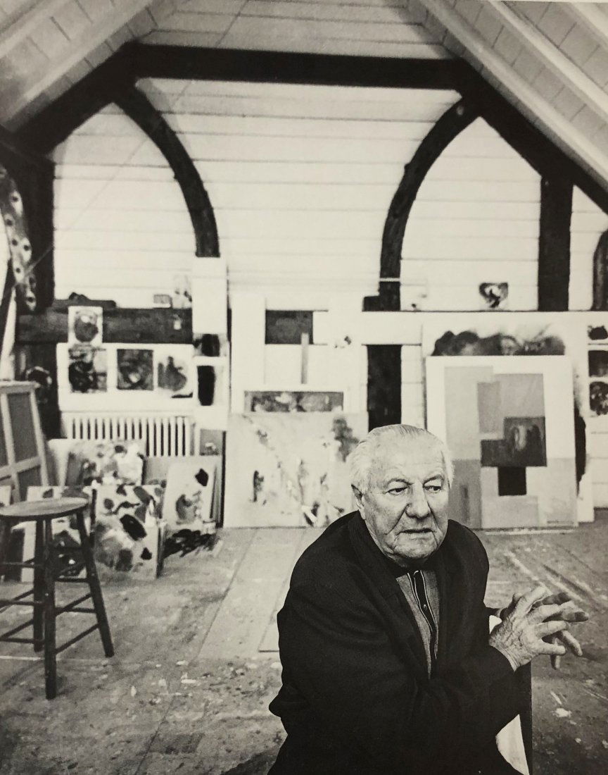 Hans Namuth - Hans Hofmann, Provincetown, Mass, 1963 (1 of 1)