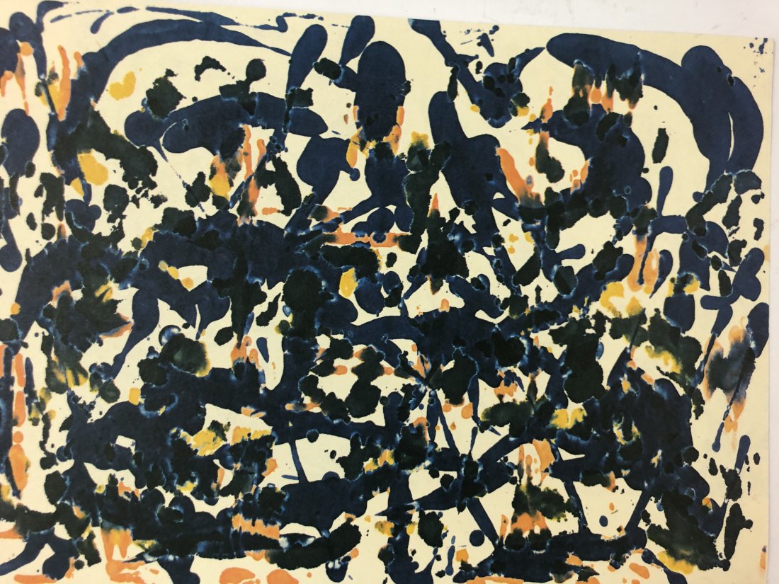 Jackson Pollock - Silkscreen (1950s) (1 of 1)
