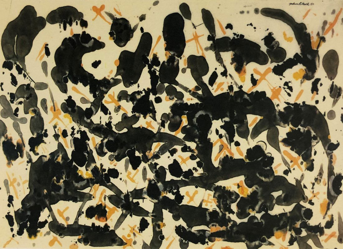 Jackson Pollock - Silkscreen (1950s) (1 of 1)