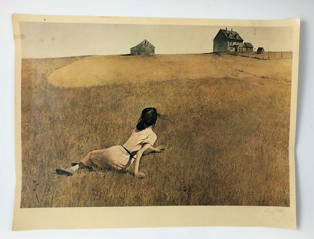 Andrew Wyeth - Christinas World Offset Litho (Signed) (1 of 6)
