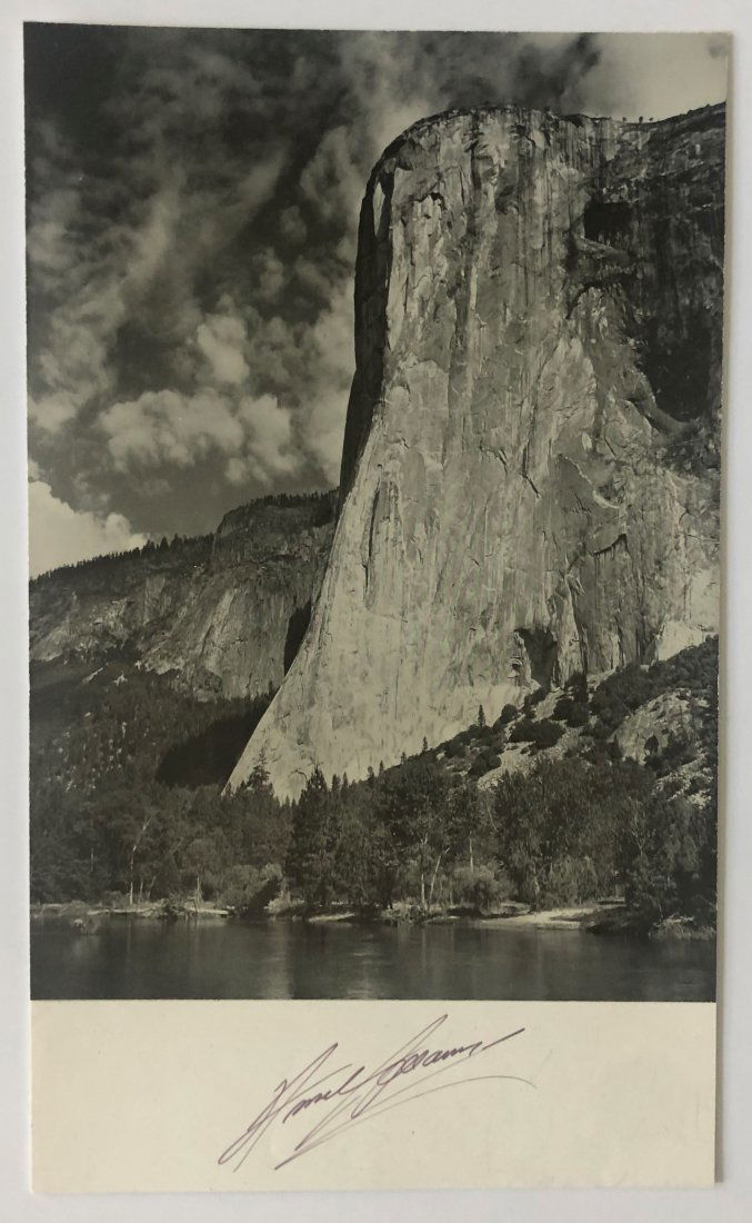 Ansel Adams - El Capitan, Silver Gelatin (Signed) (1 of 3)