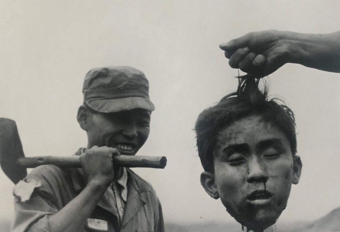 Margaret Bourke-White - Head of North Korean Soldier: MARGARET BOURKE-WHITE (1904-1971) Head of North Korean soldier, 1952 Photo-litho 4 1/2" X 6 3/4"