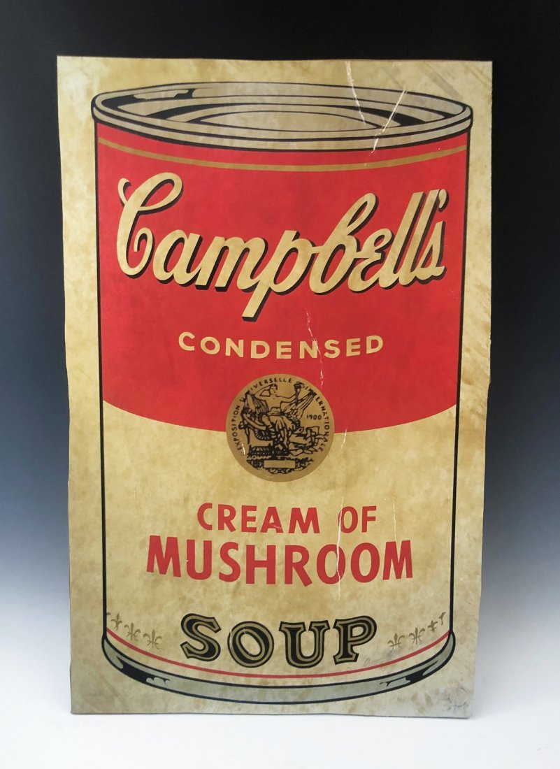 Andy Warhol - Cream of Mushroom Soup (Signed) (1 of 4)