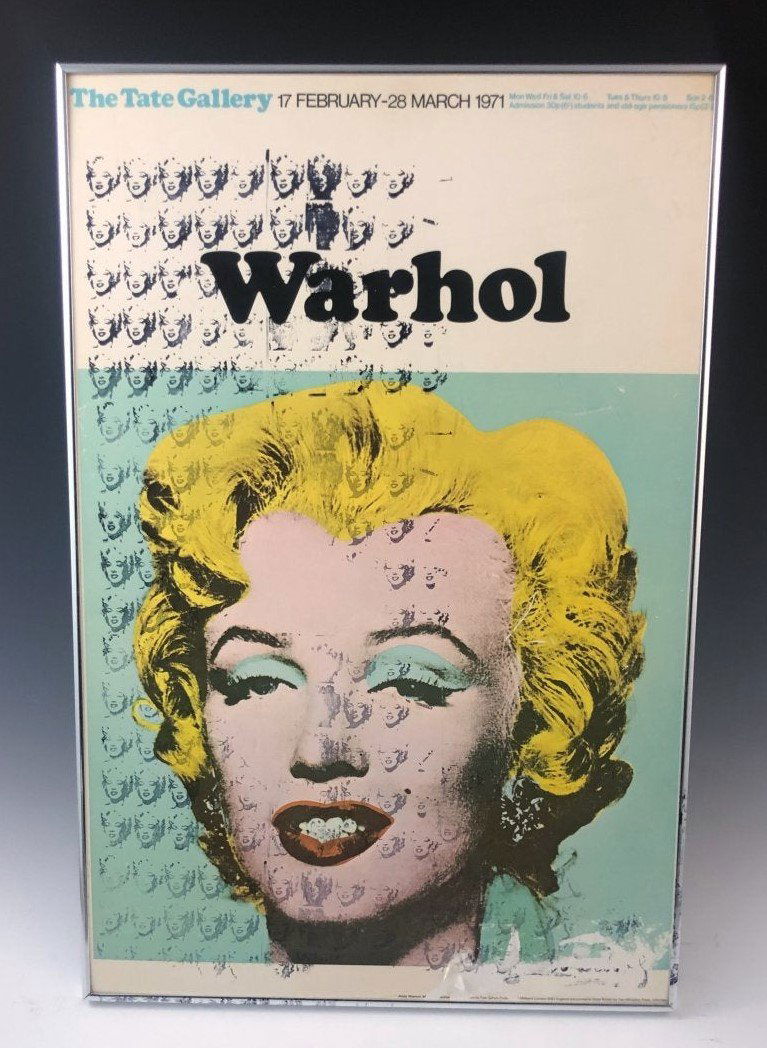 Andy Warhol - Tate Gallery Exhibition Poster 1971 (1 of 7)
