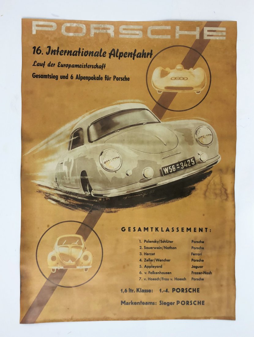 Porsche Alpine Run Championship Racing Poster (1 of 2)