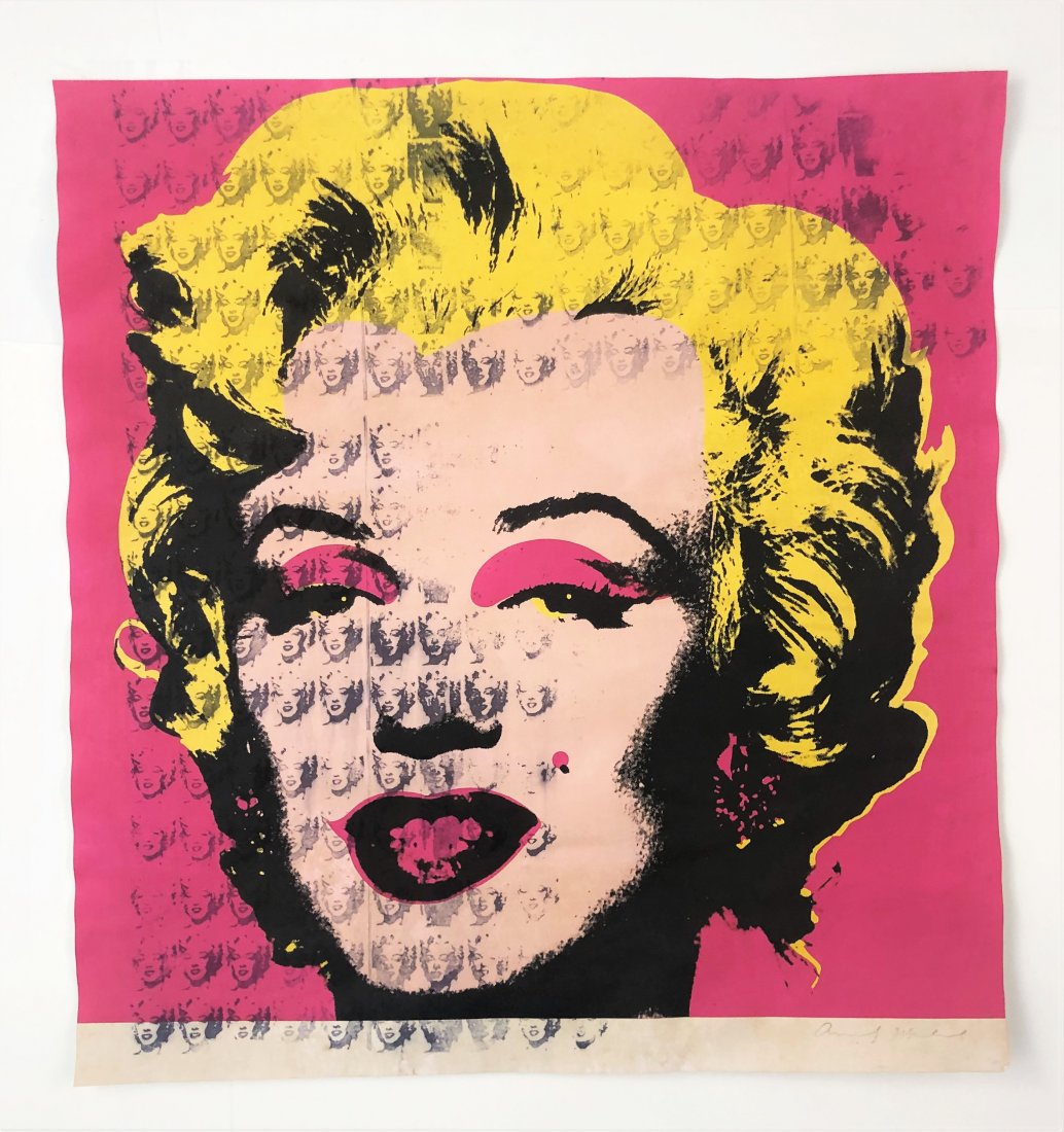 Andy Warhol - Marilyn Monroe Pencil Signed Print (1 of 4)