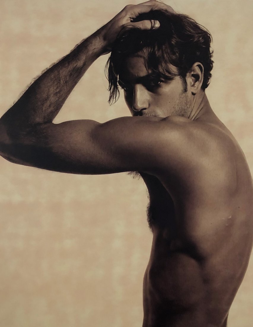 Karl Lagerfeld - Andrea Boccaletti: KARL LAGERFELD (1933-2019) Andrea Boccaletti Photo-litho 13" x 10 1/2"