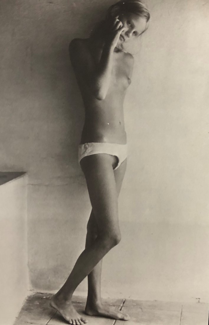 David Hamilton - Untitled: DAVID HAMILTON (1933-2016) Untitled Photo-litho 10" x 6 3/4"