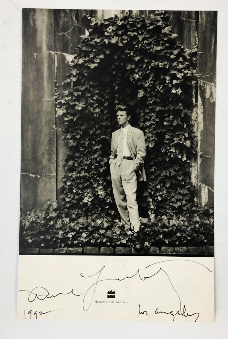 Annie Leibovitz - David Bowie, Atlanta (Hand Signed) (1 of 2)