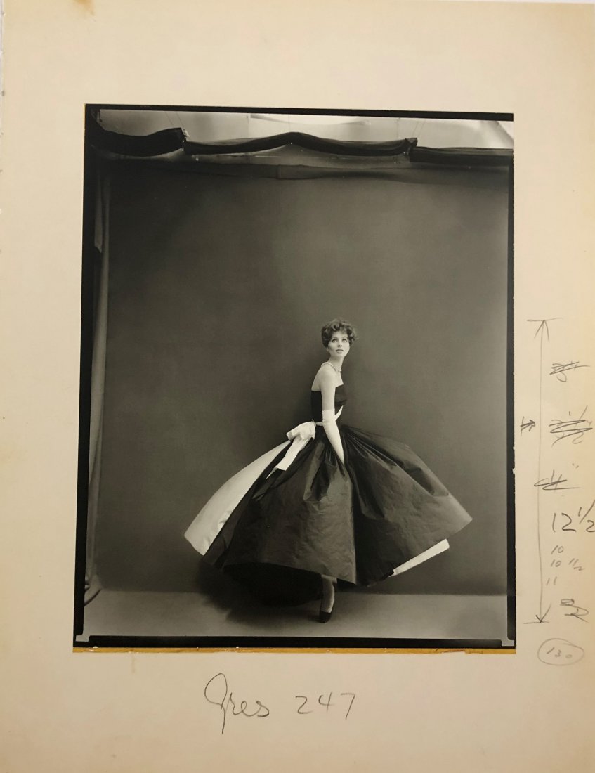 Richard Avedon - Suzy Parker in Black Dress, 1956 (1 of 2)