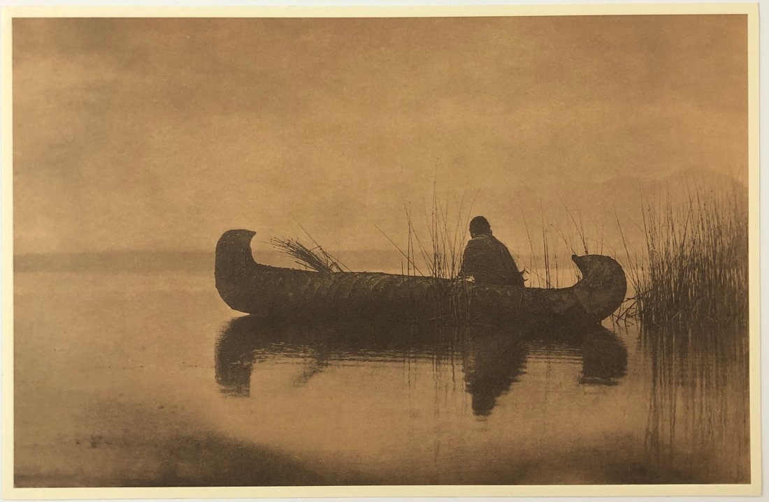 Edward Curtis - Kutenai Duck Hunter, 1910 (1 of 1)