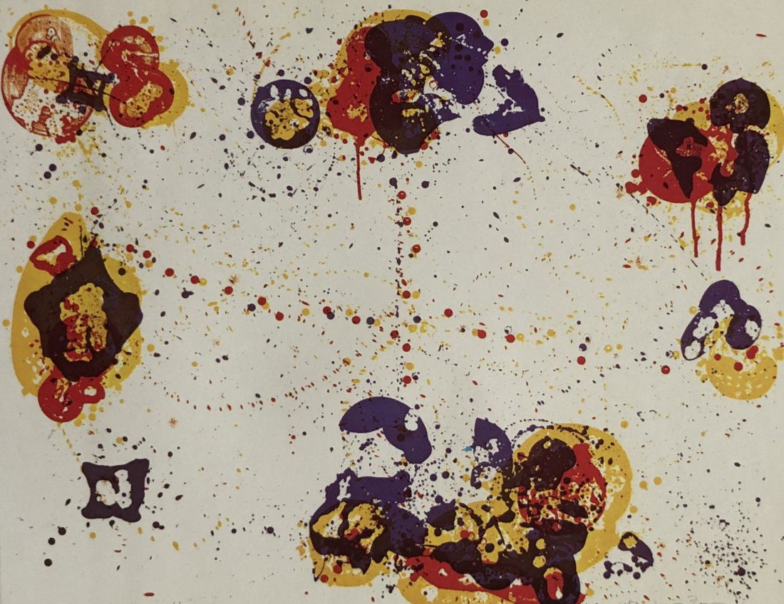 Sam Francis - Web Offset Lithograph (Gemini G.E.L.) (1 of 1)
