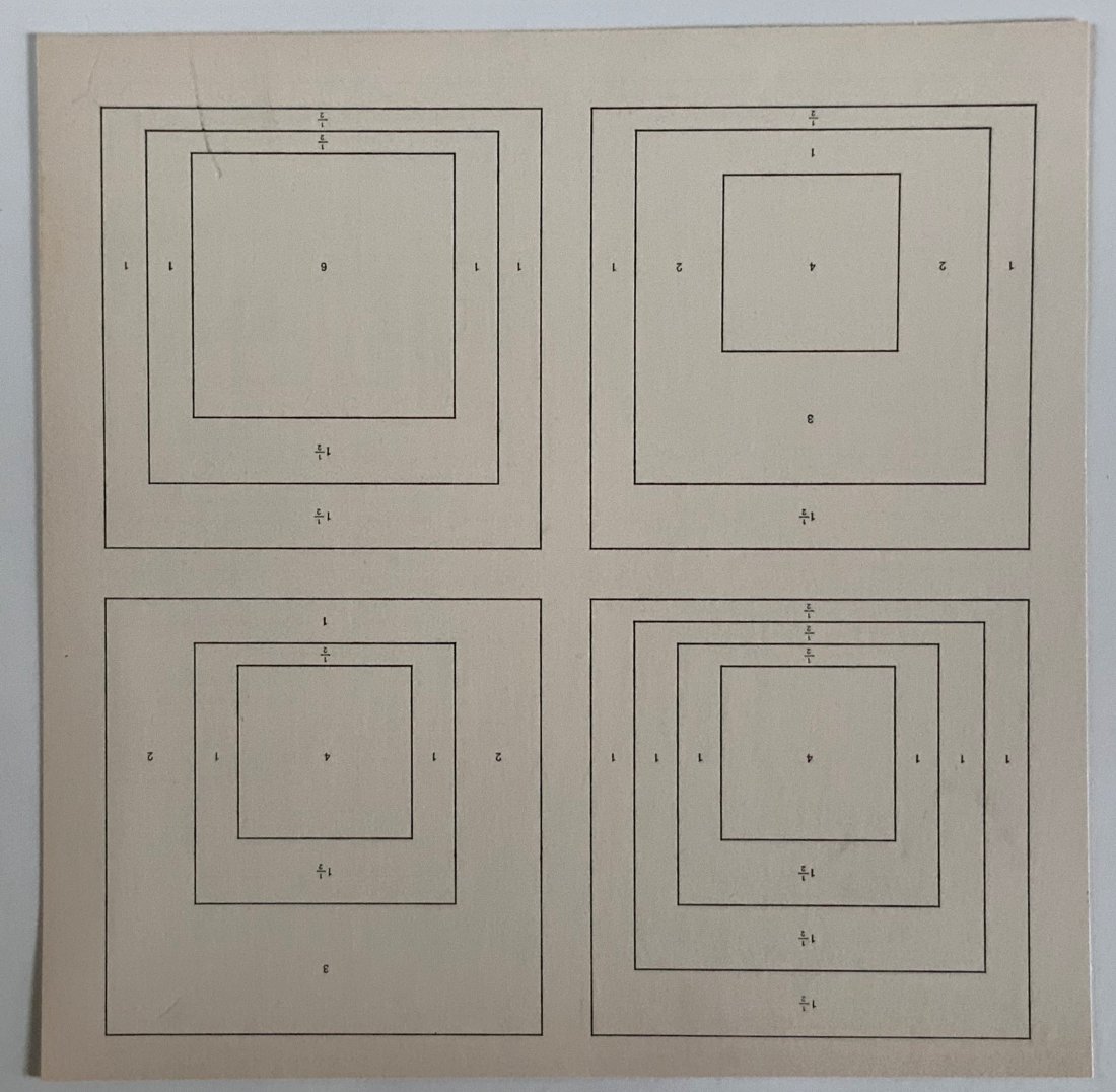 Josef Albers - Untitled 1971 (1 of 1)