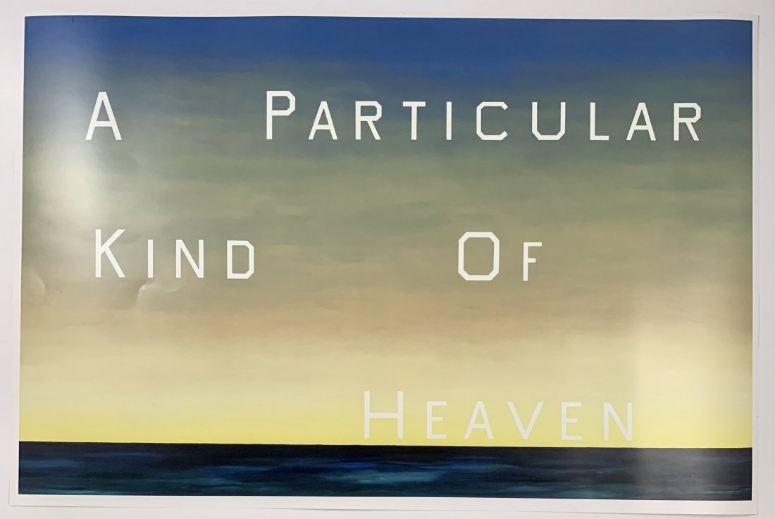 Ed Ruscha - Particular Kind of Heaven 2001 (1 of 2)