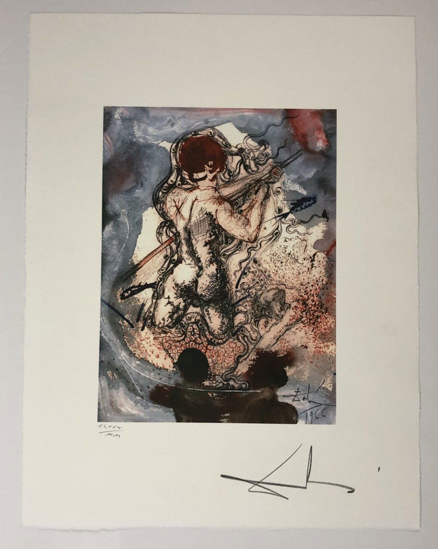 Salvador Dali - Signed & Numbered Lithograph (1 of 1)