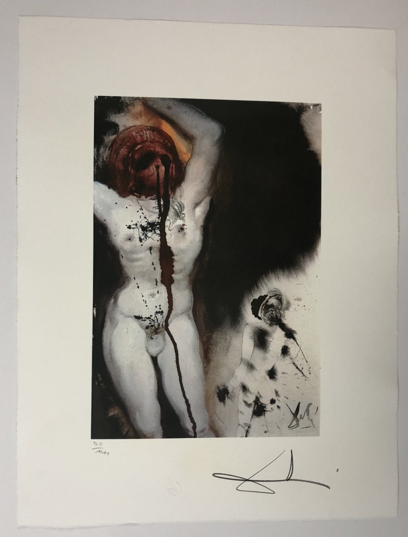 Salvador Dali - Signed & Numbered Lithograph (1 of 1)