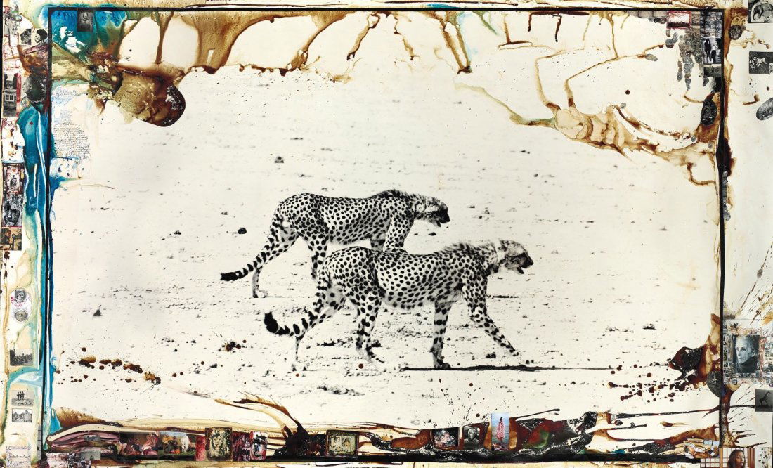 Peter Beard - Hunting Cheetahs on the Taru Desert, 1960 (1 of 1)
