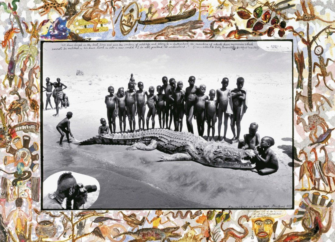 Peter Beard - Ferguson's Gulf Spit Crocodile, 1968 (1 of 1)