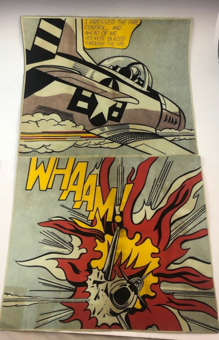 Roy Lichtenstein - WHAAM! Diptych Offset Lithograph (1 of 14)