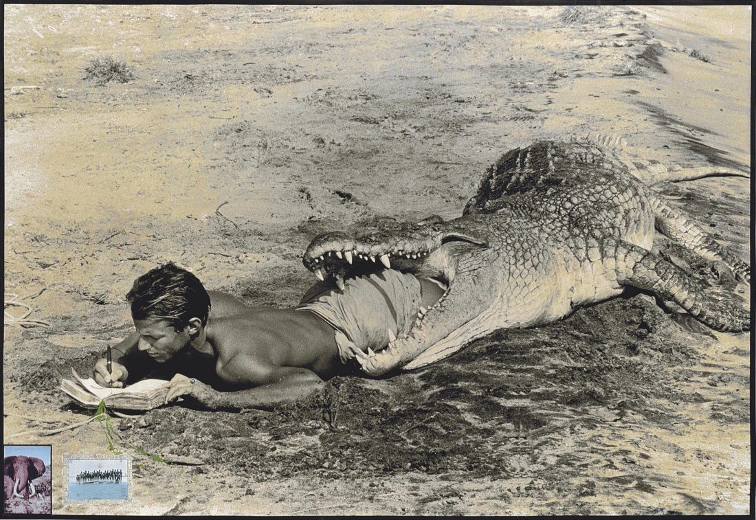 Peter Beard - I'll Write Whenever, Koobi Fora, 1965 (1 of 1)