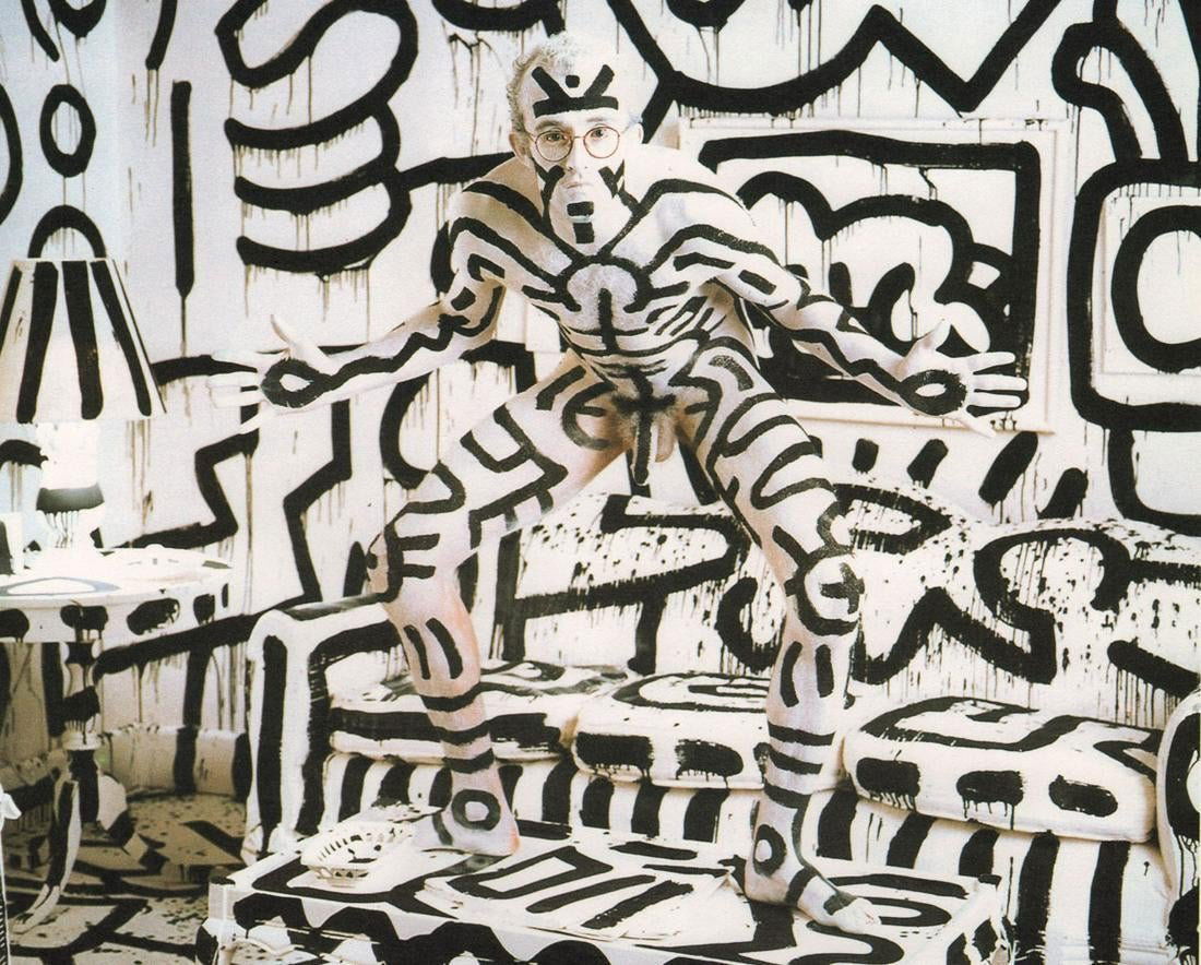 Annie Leibovitz - Keith Haring, New York City, 1986 (1 of 2)