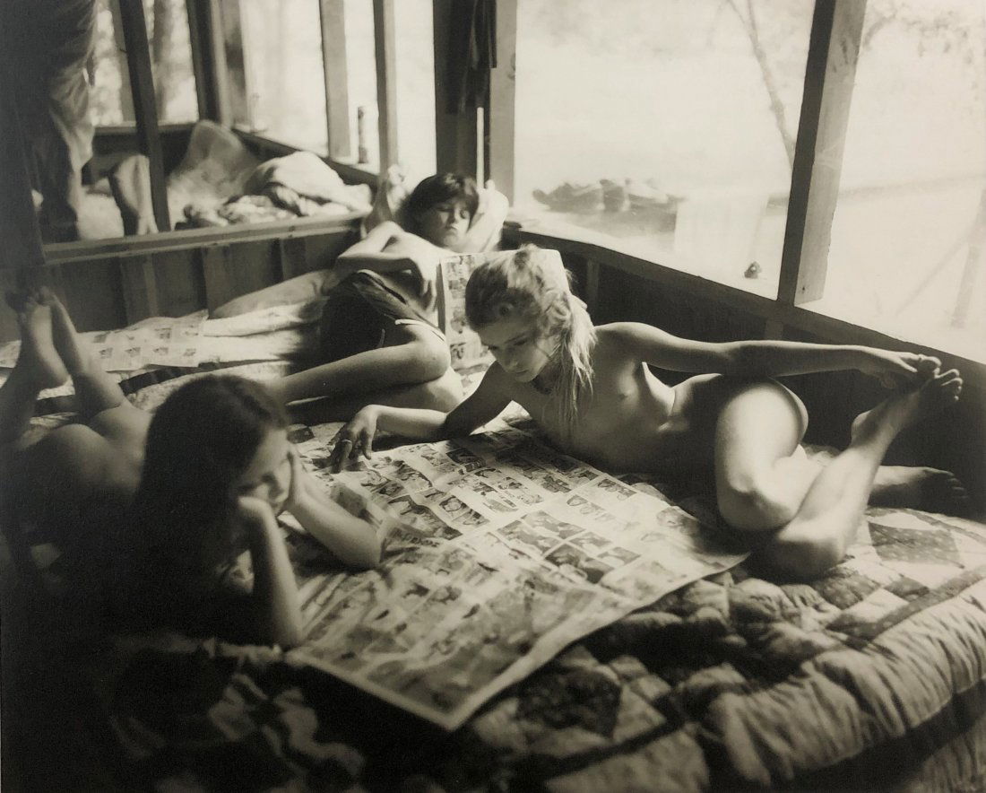 Sally Mann - Sunday Funnies, 1991: SALLY MANN (B. 1951) Sunday Funnies, 1991 Photo-litho 8" x 9 7/8"