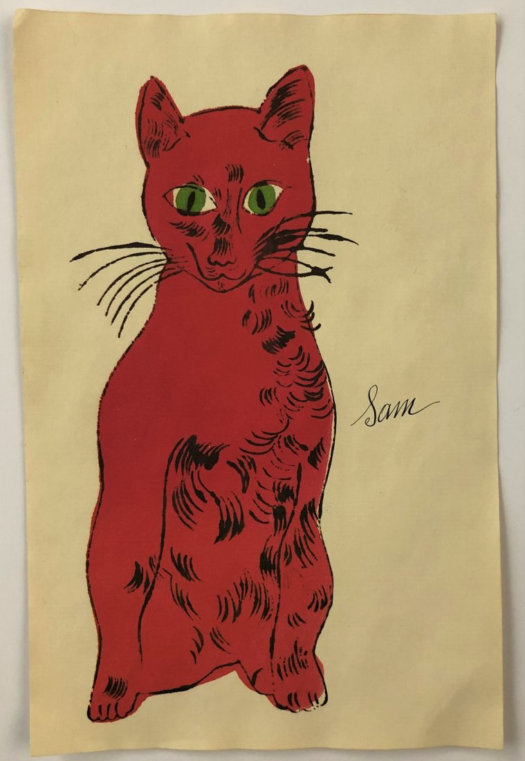 Andy Warhol - 25 (Cats) Offset Lithograph (1 of 1)