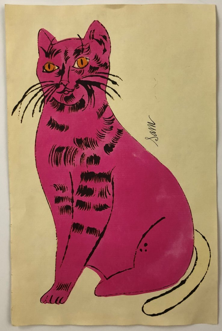 Andy Warhol - 25 (Cats) Offset Lithograph (1 of 1)
