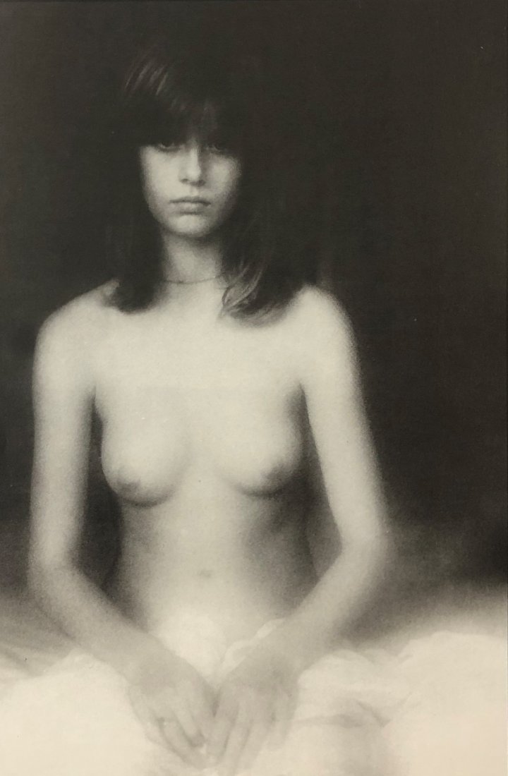 David Hamilton - Untitled: DAVID HAMILTON (1933-2016) Untitled Photo-litho 10" x 6 3/4"