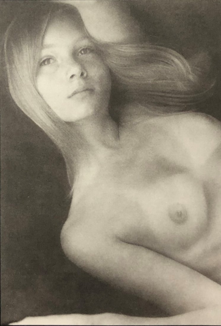 David Hamilton - Untitled: DAVID HAMILTON (1933-2016) Untitled Photo-litho 6 3/4" x 4 1/2"