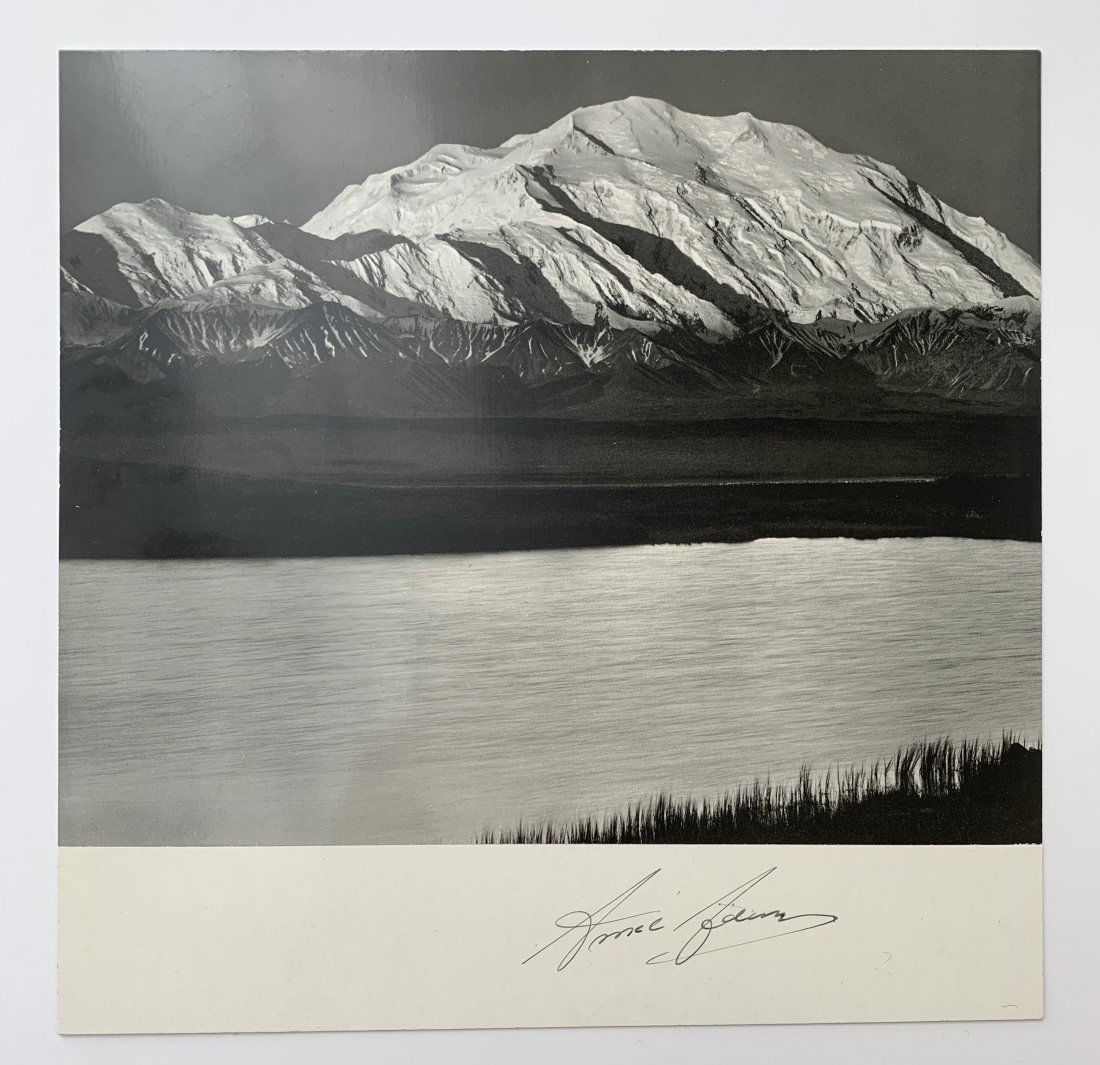 Ansel Adams - Mount McKinley, Signed Silver Gelatin (1 of 2)