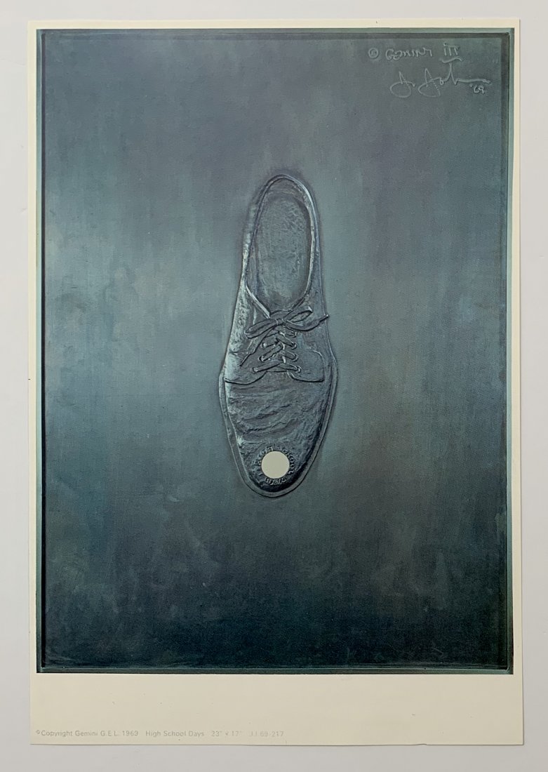 Jasper Johns - High School Days, 1969 (Gemini G.E.L.) (1 of 3)