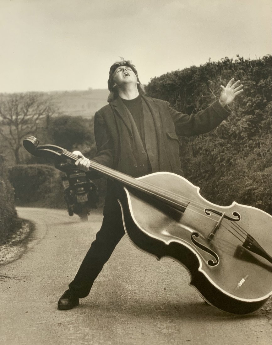 Herb Ritts - Paul McCartney, 1989: HERB RITTS (1952-2002) Paul McCartney, 1989 Photo-litho 15" x 11 5/8"