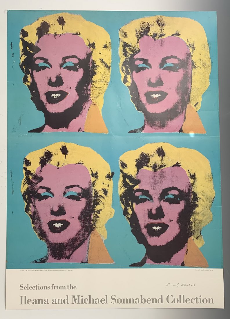 Andy Warhol - Ileana Sonnabend Marilyn 1985 (Signed) (1 of 7)