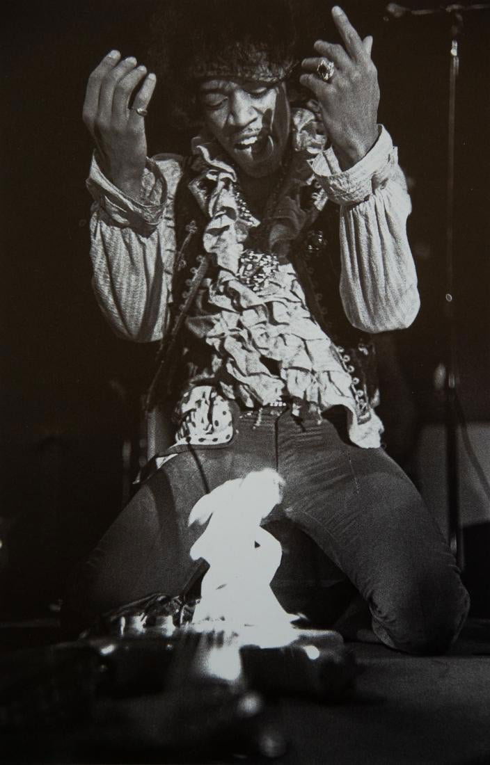 Ed Caraeff - Jimi Hendrix, 1967 (1 of 1)