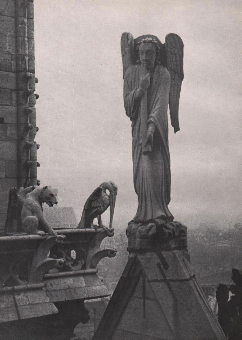 Andre Kertesz -  Angel atop Notre Dame (1 of 1)