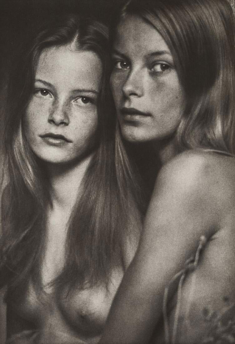 David Hamilton - Sisters: DAVID HAMILTON (1933-2016) Sisters Photo-litho 10 1/3" x 7"