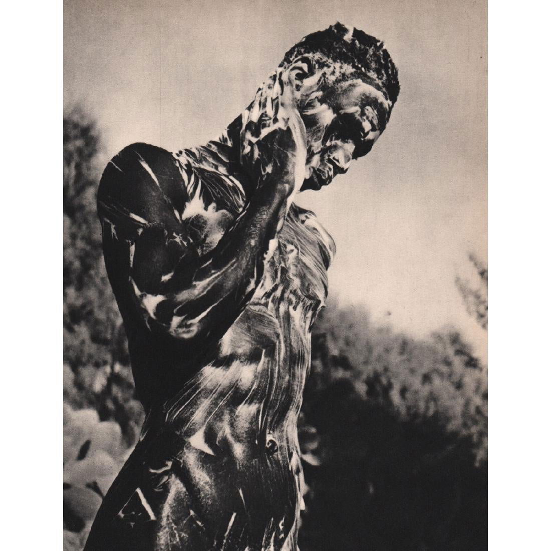 Herbert List - Bathing 1930s: HERBERT LIST (1903-1975) Bathing c. 1930's Sheet-fed gravure 8 1/2" x 6 1/2"