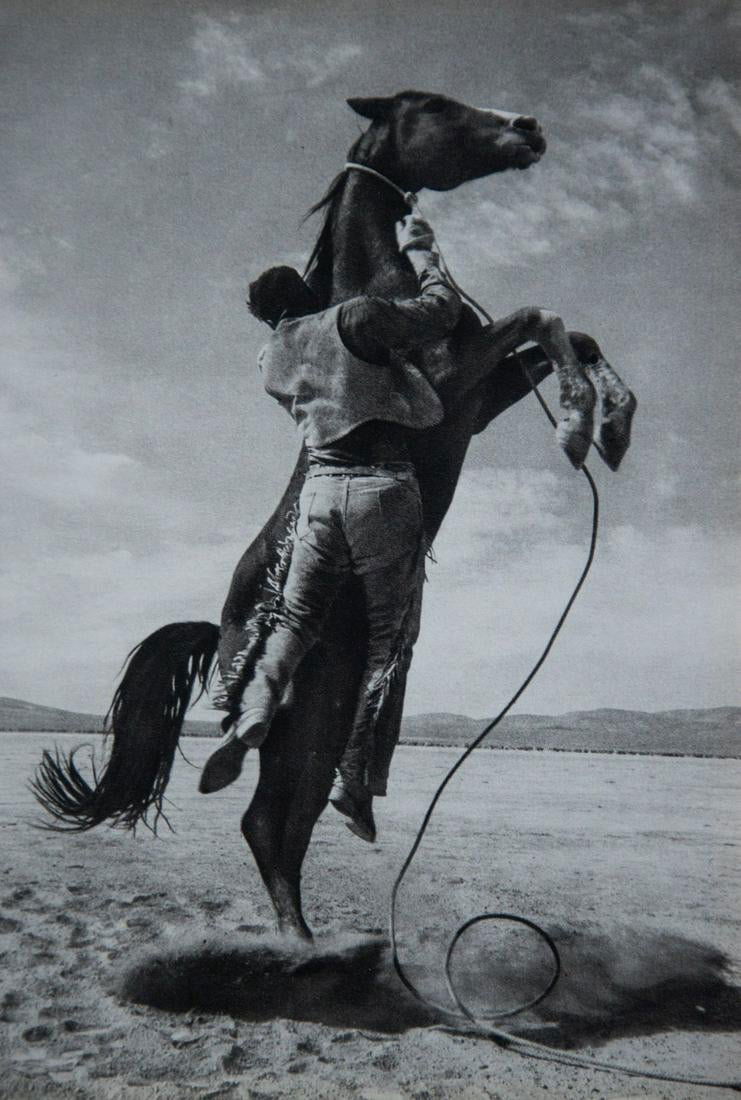 Ernst Haas - Breaking In A Mustang 1960 (1 of 1)